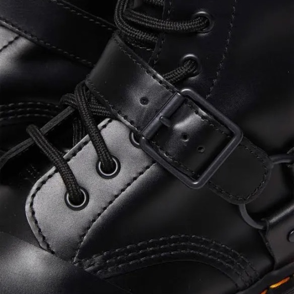 Dr. Martens 1914 Genuine Leather Quad Harness Boots - Picture 3 of 7